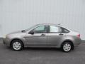 2008 Vapor Silver Metallic Ford Focus S Sedan  photo #2