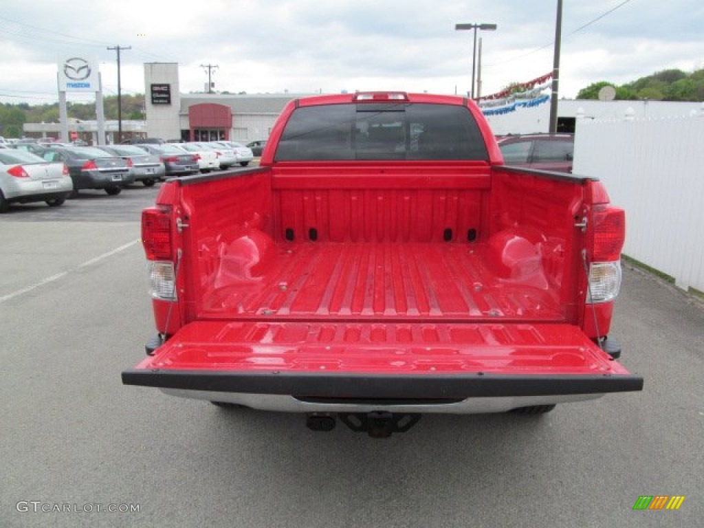 2010 Tundra Double Cab 4x4 - Radiant Red / Graphite Gray photo #8