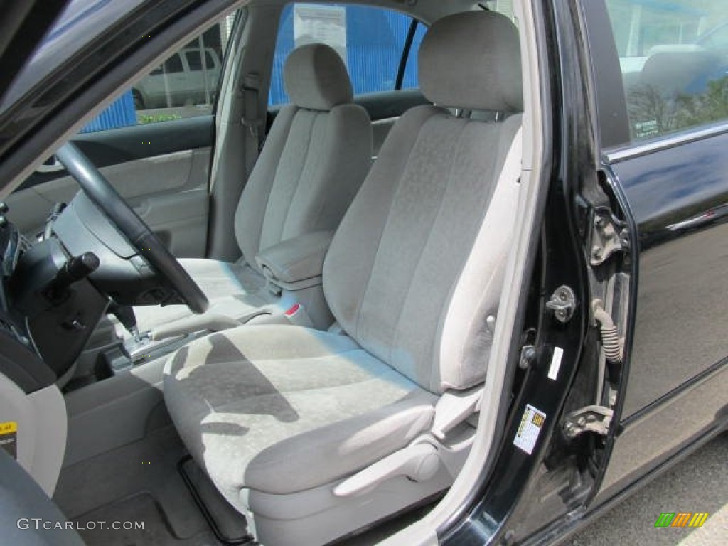 2007 Sonata SE V6 - Ebony Black / Gray photo #8