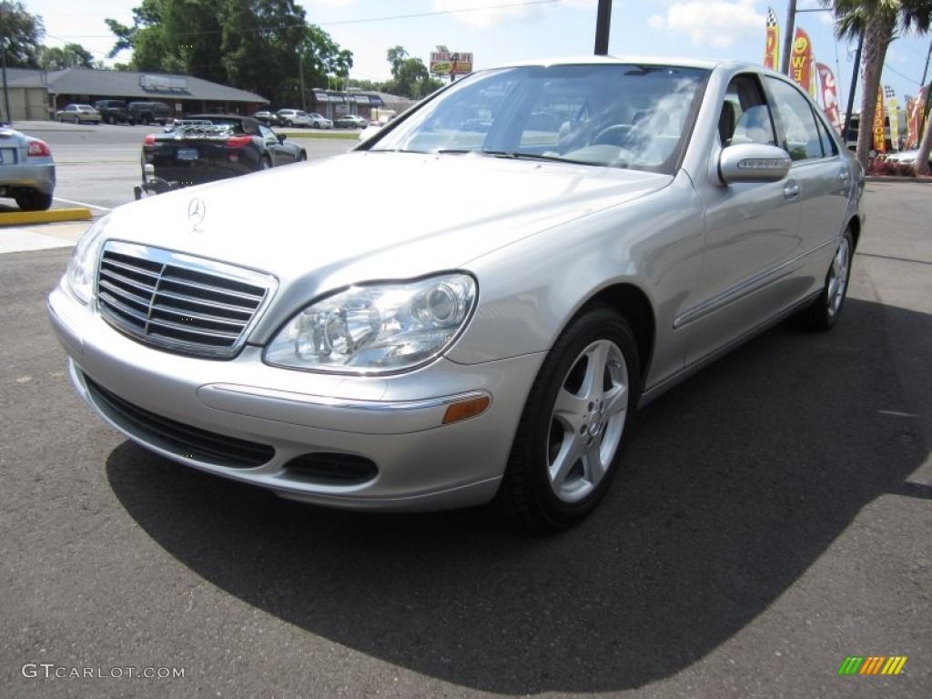 2004 S 430 Sedan - Brilliant Silver Metallic / Ash photo #3