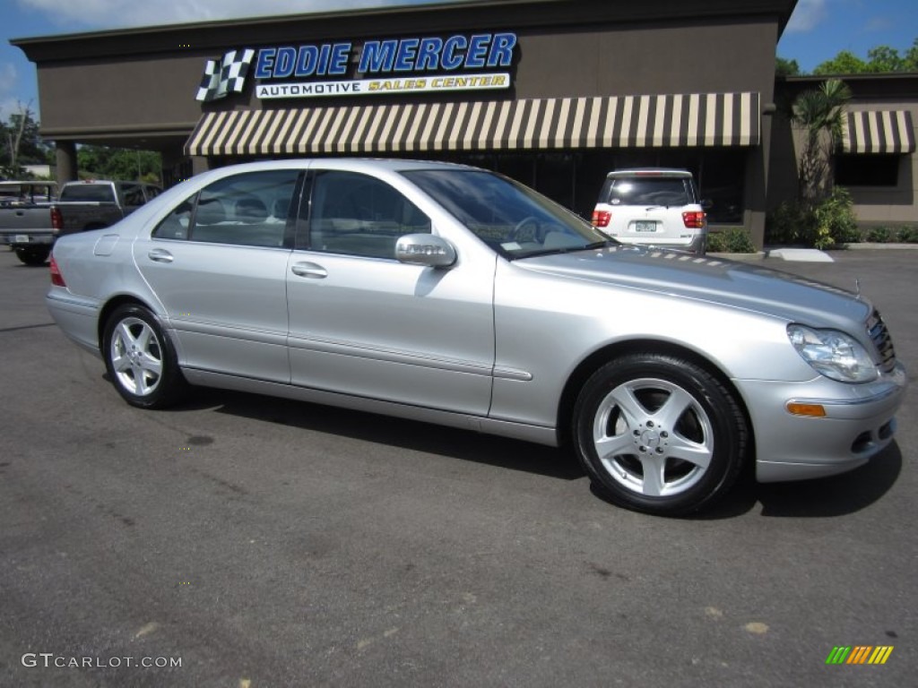 2004 S 430 Sedan - Brilliant Silver Metallic / Ash photo #4