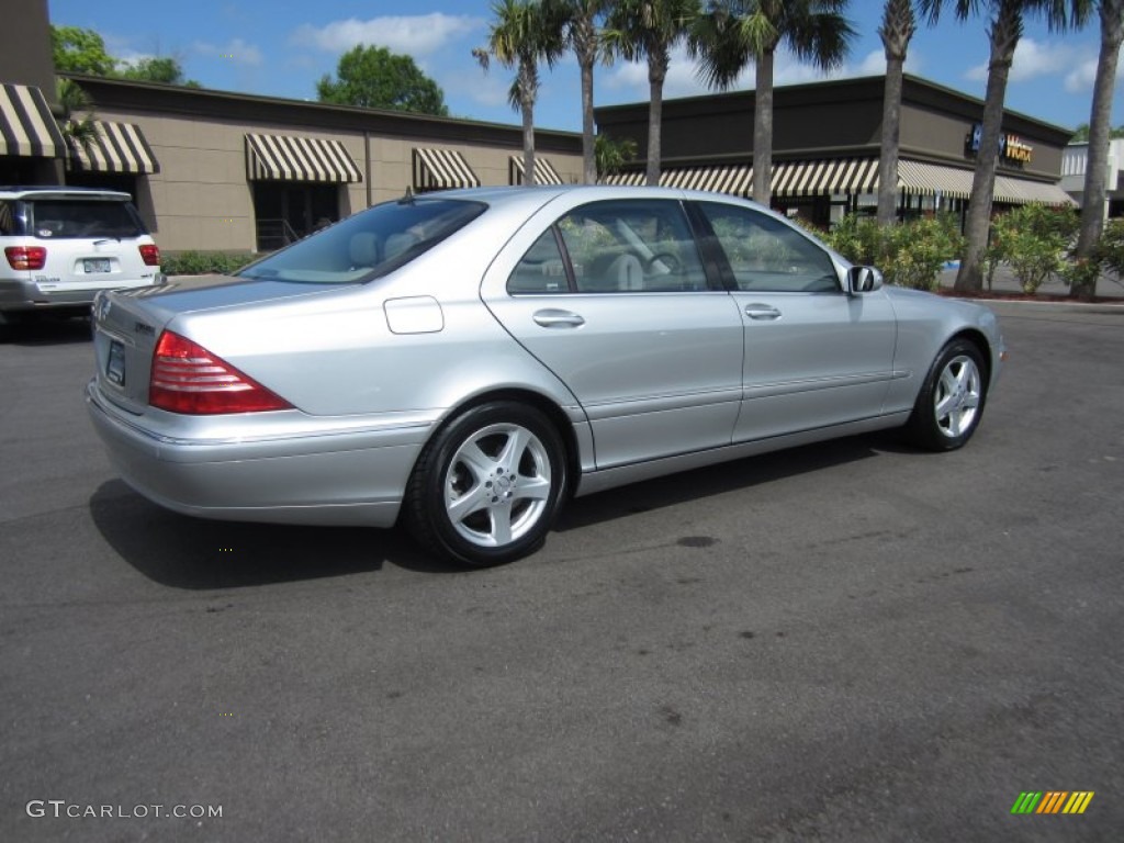 2004 S 430 Sedan - Brilliant Silver Metallic / Ash photo #6