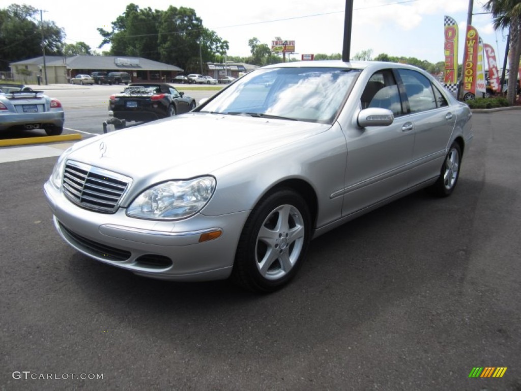 2004 S 430 Sedan - Brilliant Silver Metallic / Ash photo #13