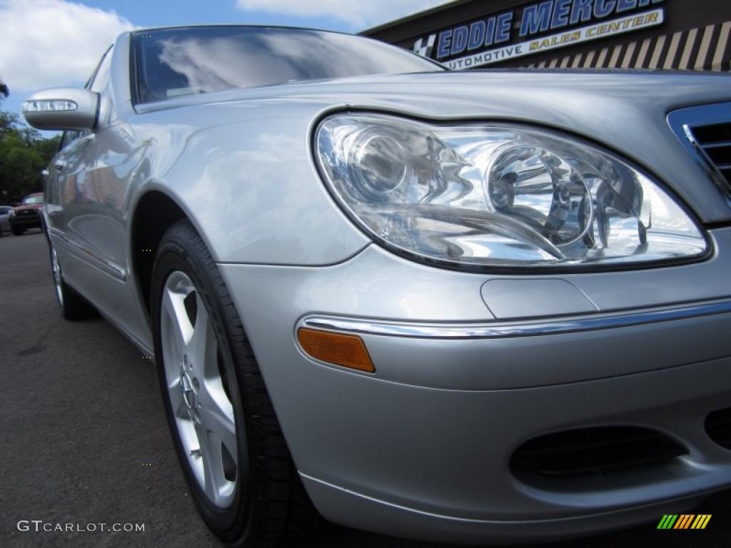 2004 S 430 Sedan - Brilliant Silver Metallic / Ash photo #14