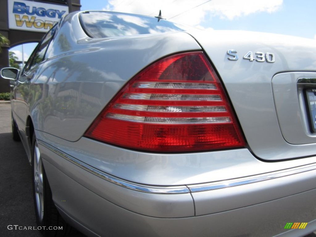 2004 S 430 Sedan - Brilliant Silver Metallic / Ash photo #18