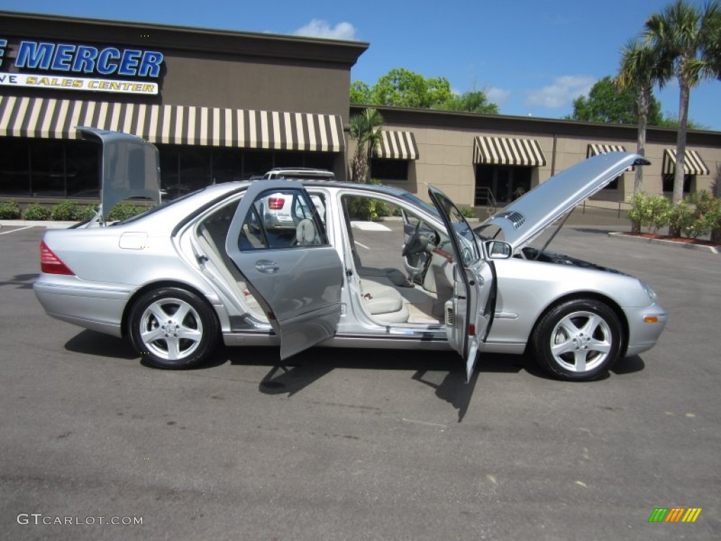 2004 S 430 Sedan - Brilliant Silver Metallic / Ash photo #21