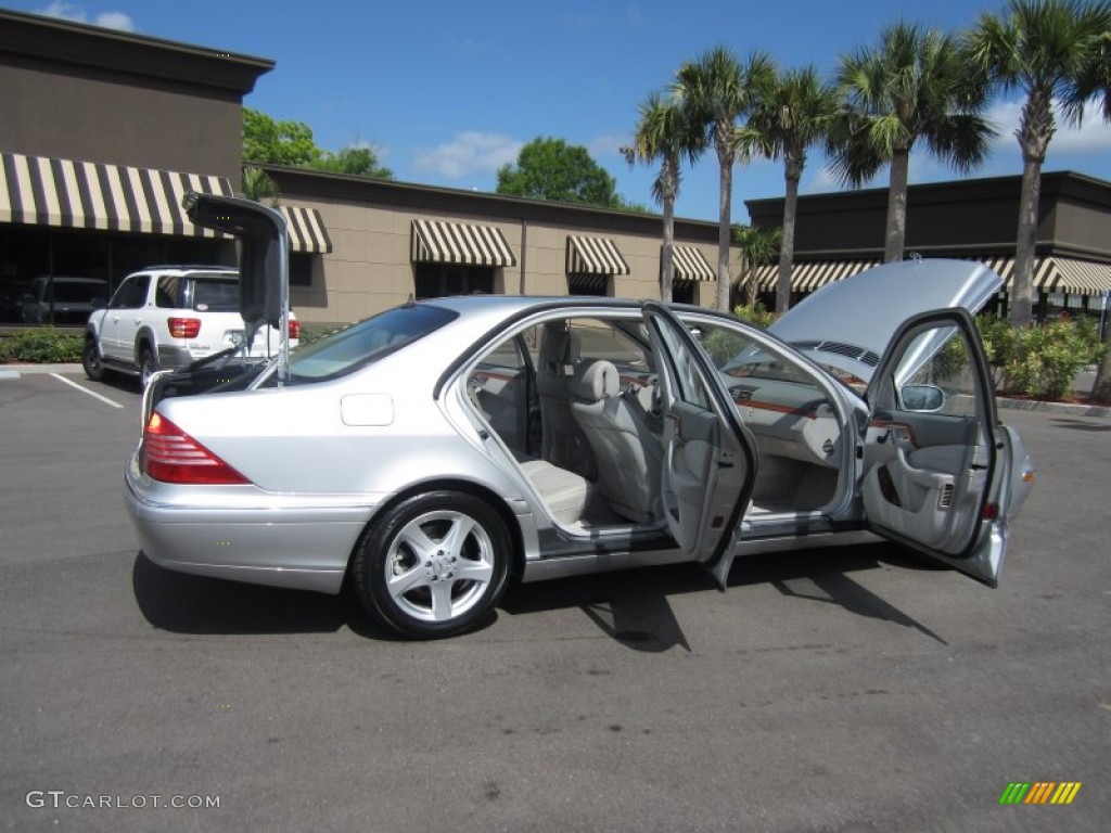 2004 S 430 Sedan - Brilliant Silver Metallic / Ash photo #22