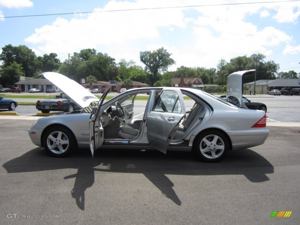2004 S 430 Sedan - Brilliant Silver Metallic / Ash photo #25