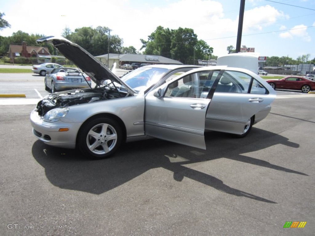 2004 S 430 Sedan - Brilliant Silver Metallic / Ash photo #26