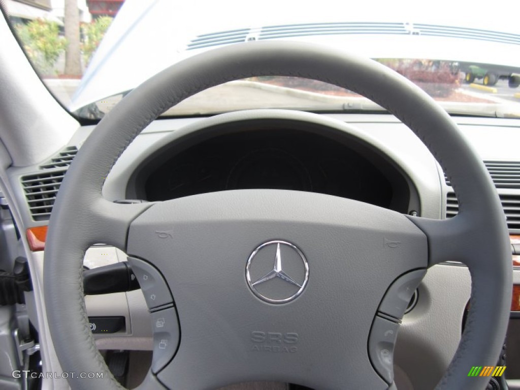 2004 S 430 Sedan - Brilliant Silver Metallic / Ash photo #28