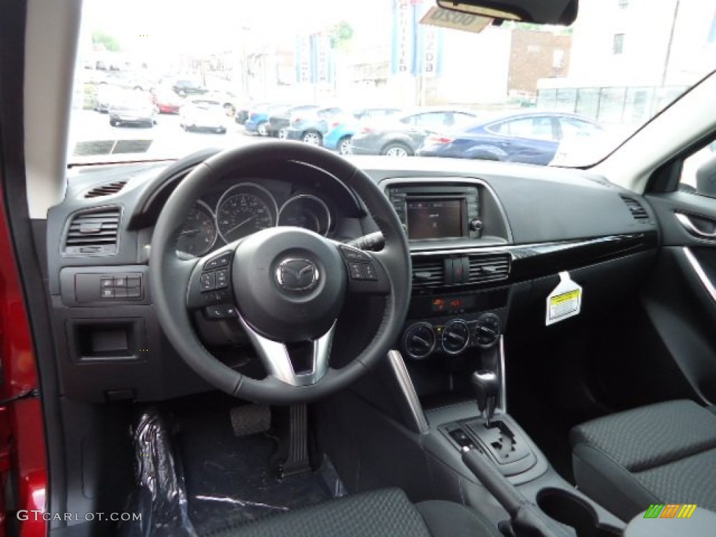 Black Interior 2013 Mazda CX-5 Touring Photo #64415633