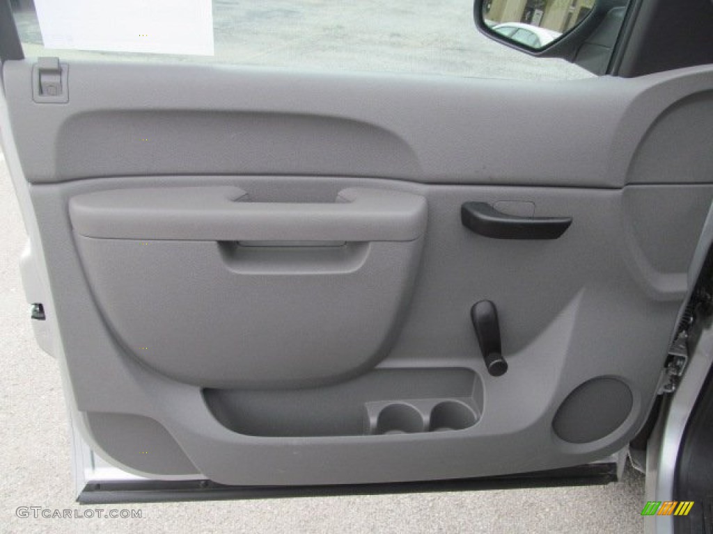2011 Silverado 1500 LS Regular Cab - Sheer Silver Metallic / Dark Titanium photo #12
