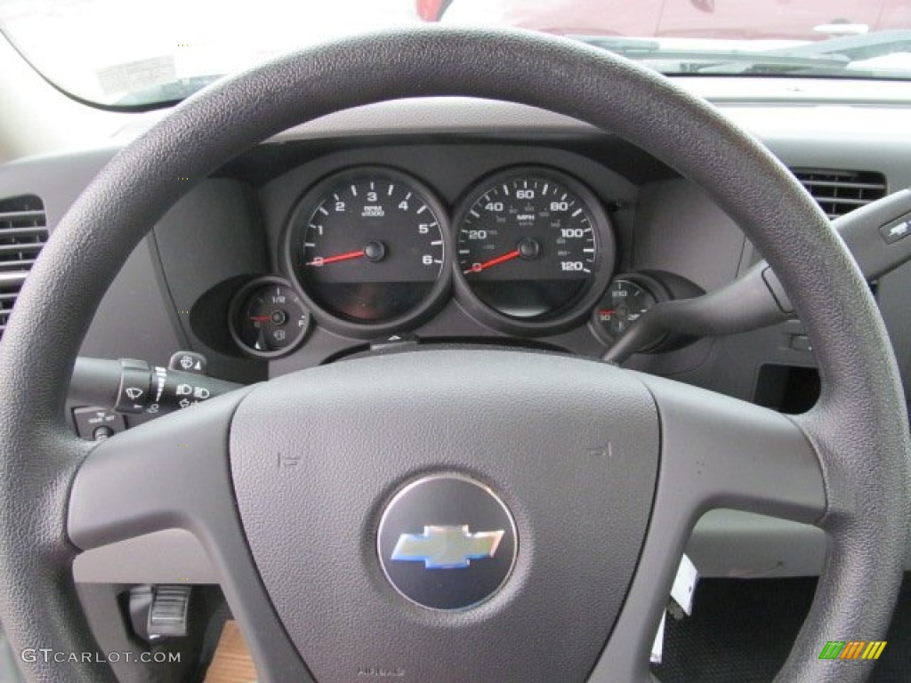 2011 Silverado 1500 LS Regular Cab - Sheer Silver Metallic / Dark Titanium photo #15