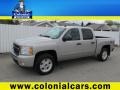 2008 Silver Birch Metallic Chevrolet Silverado 1500 LT Crew Cab 4x4  photo #1