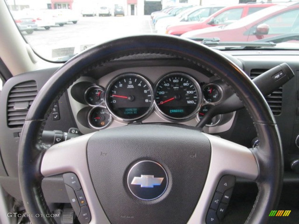 2008 Silverado 1500 LT Crew Cab 4x4 - Silver Birch Metallic / Ebony photo #18