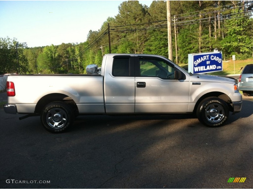 2006 F150 XLT SuperCab - Silver Metallic / Medium/Dark Flint photo #3