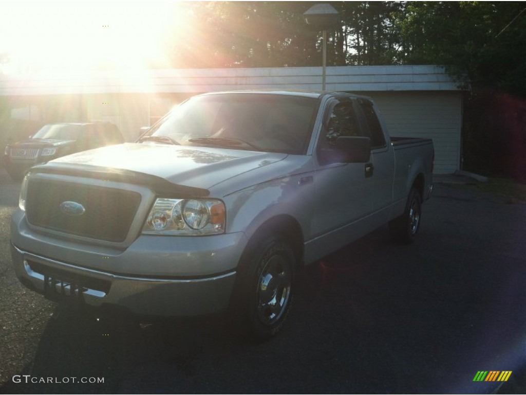 2006 F150 XLT SuperCab - Silver Metallic / Medium/Dark Flint photo #7