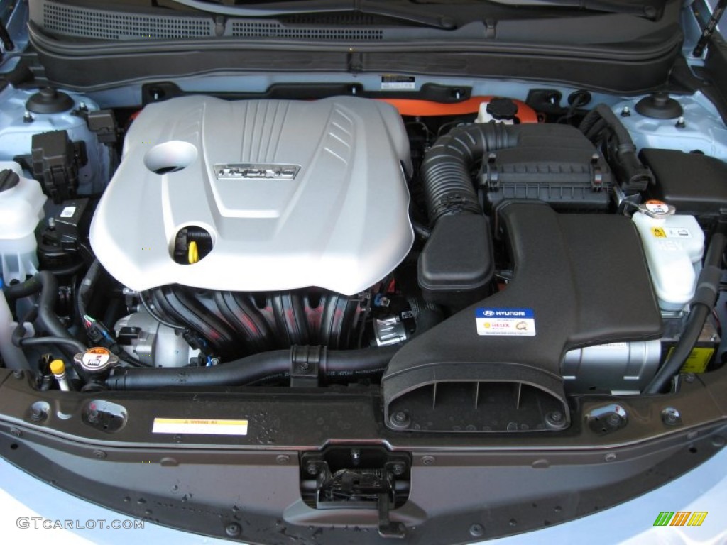 2012 Hyundai Sonata Hybrid Engine Photos