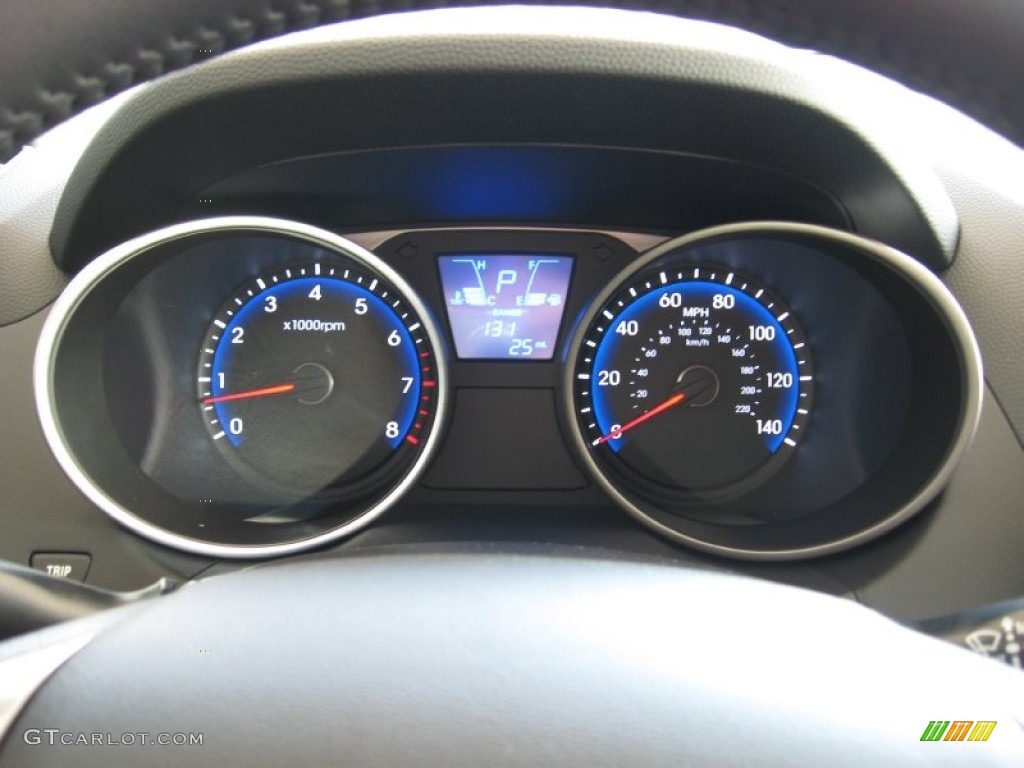 2012 Hyundai Tucson GLS AWD Gauges Photo #64420376