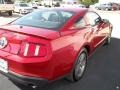 2012 Red Candy Metallic Ford Mustang V6 Premium Coupe  photo #3