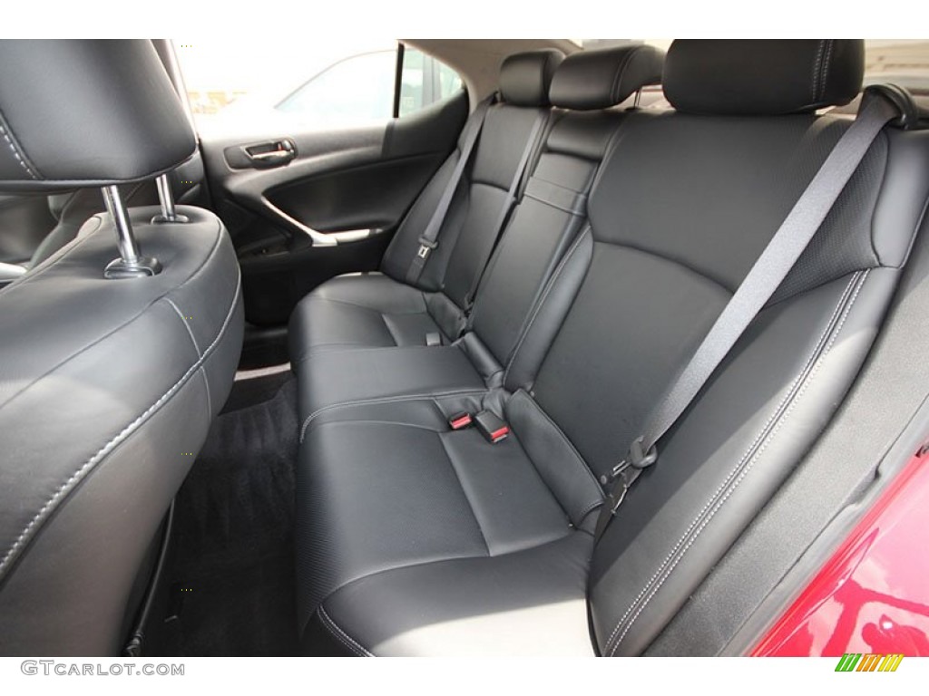 Black Interior 2009 Lexus IS 250 Photo #64421649