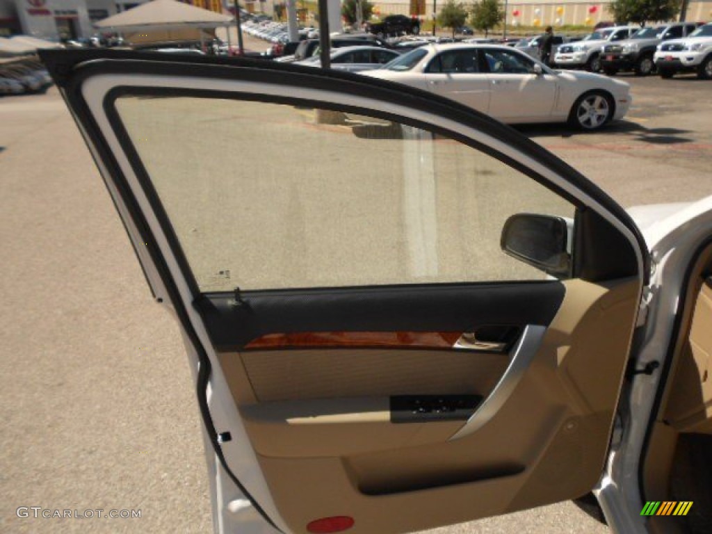 2011 Aveo LT Sedan - Summit White / Neutral photo #5