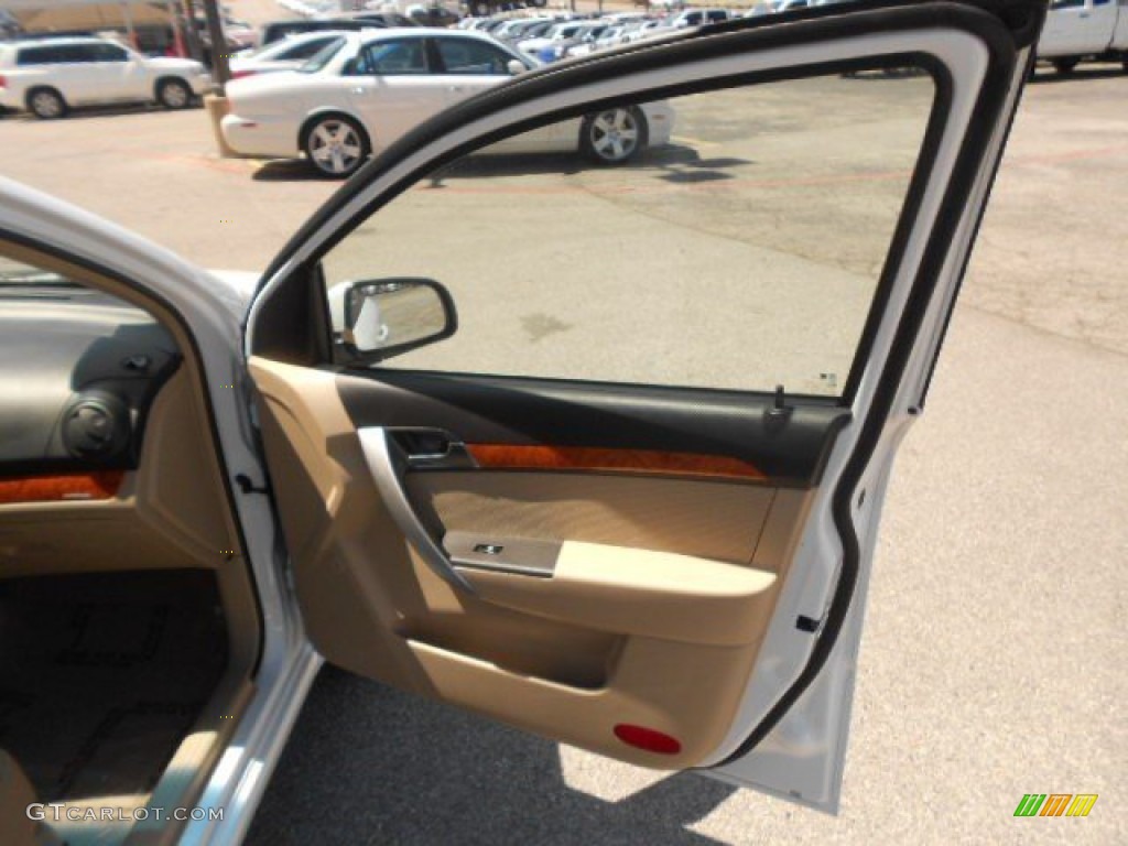 2011 Aveo LT Sedan - Summit White / Neutral photo #12