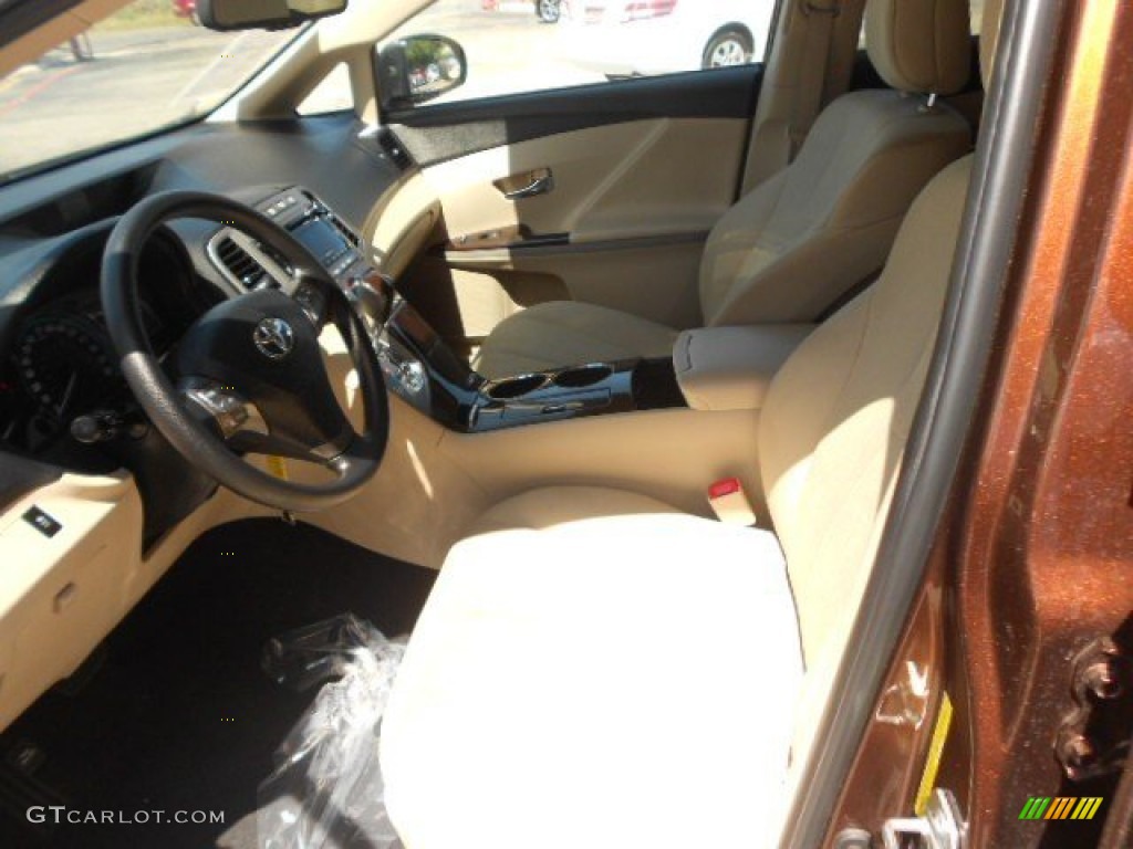 2010 Venza I4 - Sunset Bronze Mica / Ivory photo #1