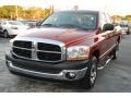 2006 Inferno Red Crystal Pearl Dodge Ram 1500 ST Quad Cab  photo #28