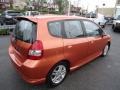 2008 Blaze Orange Metallic Honda Fit Sport  photo #4