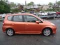 2008 Blaze Orange Metallic Honda Fit Sport  photo #5