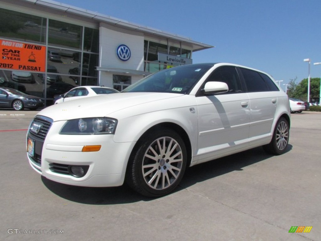 2006 A3 2.0T - Arctic White / Light Grey photo #1
