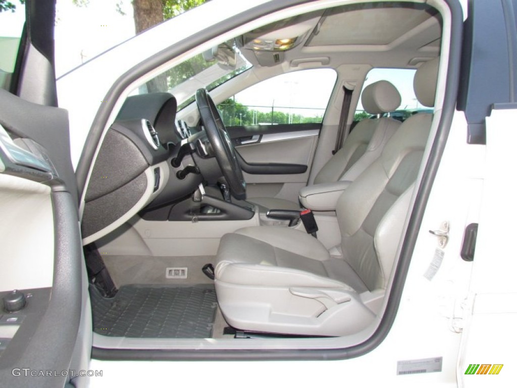 2006 A3 2.0T - Arctic White / Light Grey photo #9