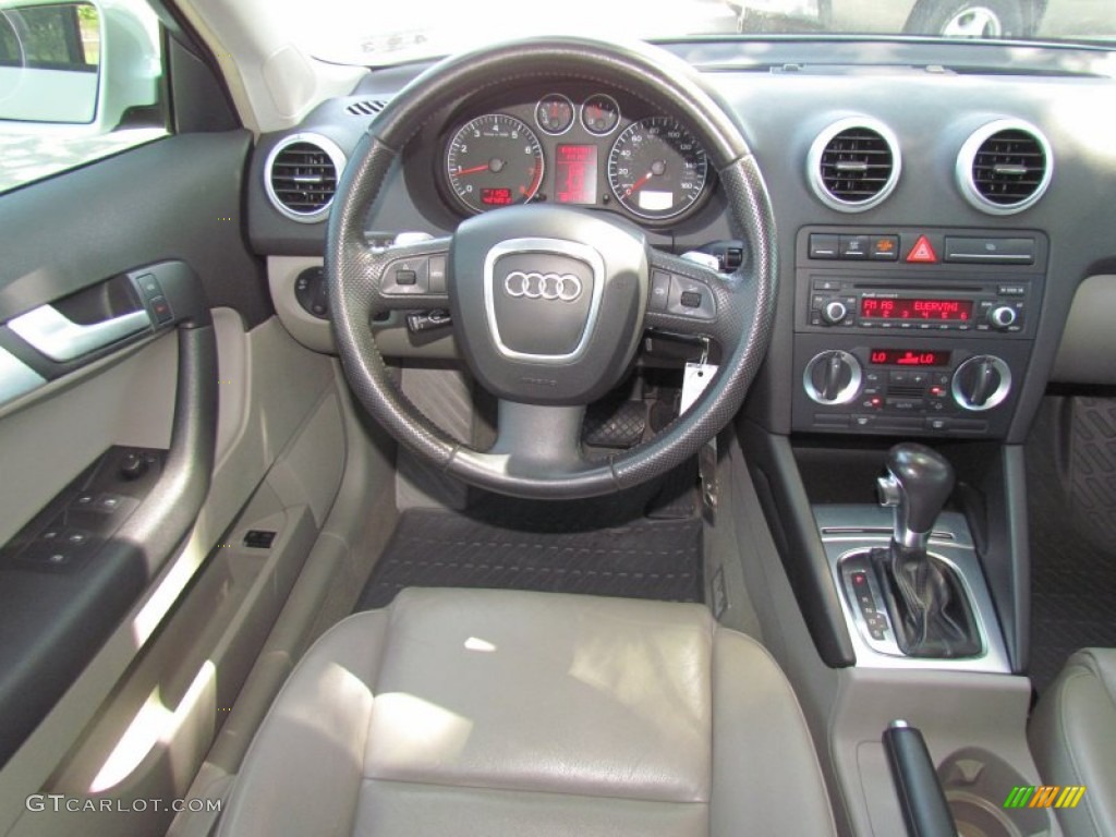 2006 A3 2.0T - Arctic White / Light Grey photo #15
