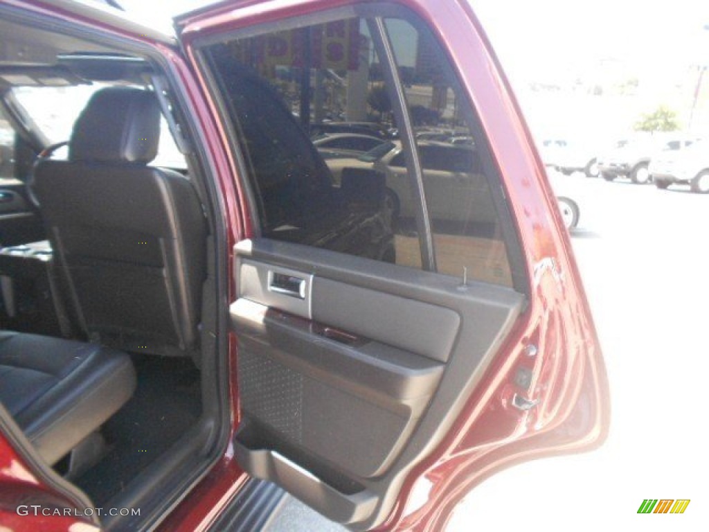 2009 Expedition Limited - Royal Red Metallic / Charcoal Black photo #9