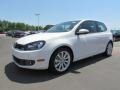 Candy White 2012 Volkswagen Golf 2 Door TDI Exterior