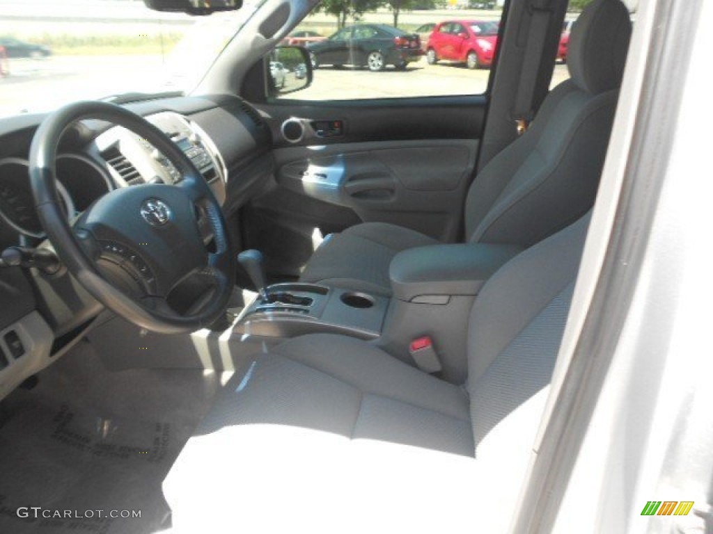 2009 Tacoma V6 SR5 PreRunner Double Cab - Silver Streak Mica / Graphite Gray photo #1