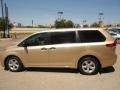 2011 Sandy Beach Metallic Toyota Sienna LE  photo #5