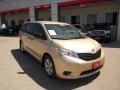 2011 Sandy Beach Metallic Toyota Sienna LE  photo #6