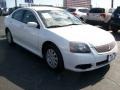 2010 Dover White Pearl Mitsubishi Galant FE  photo #1