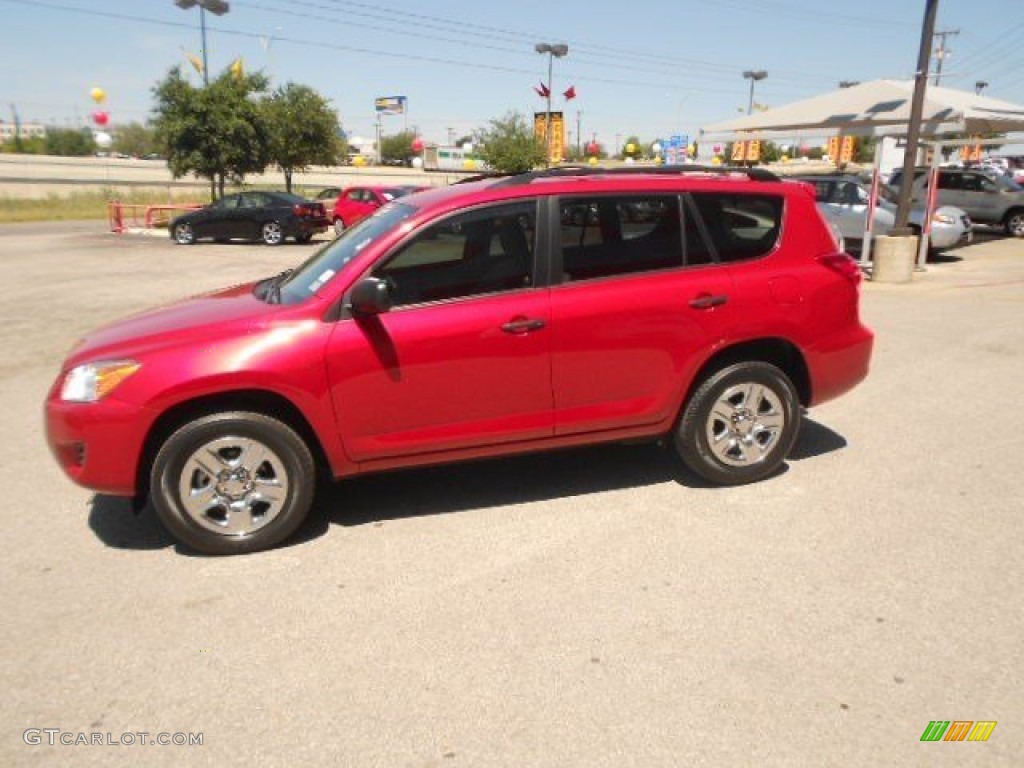 2010 RAV4 V6 - Barcelona Red Metallic / Ash Gray photo #6