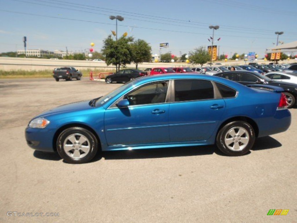 Aqua Blue Metallic Chevrolet Impala