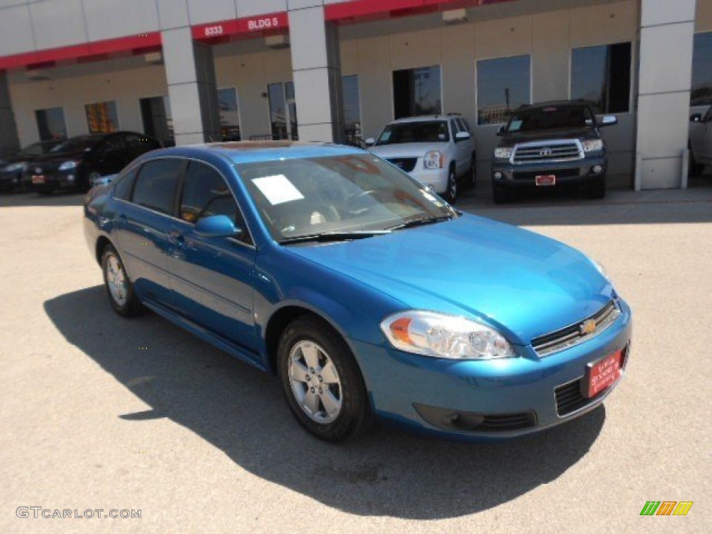 2010 Impala LT - Aqua Blue Metallic / Neutral photo #6