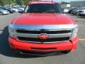 2010 Victory Red Chevrolet Silverado 1500 LTZ Crew Cab 4x4  photo #10