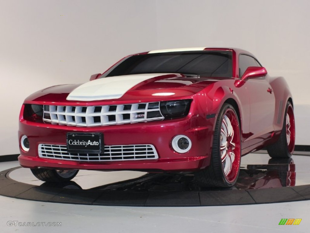 2010 Camaro SS/RS Coupe - Victory Red / Black photo #3