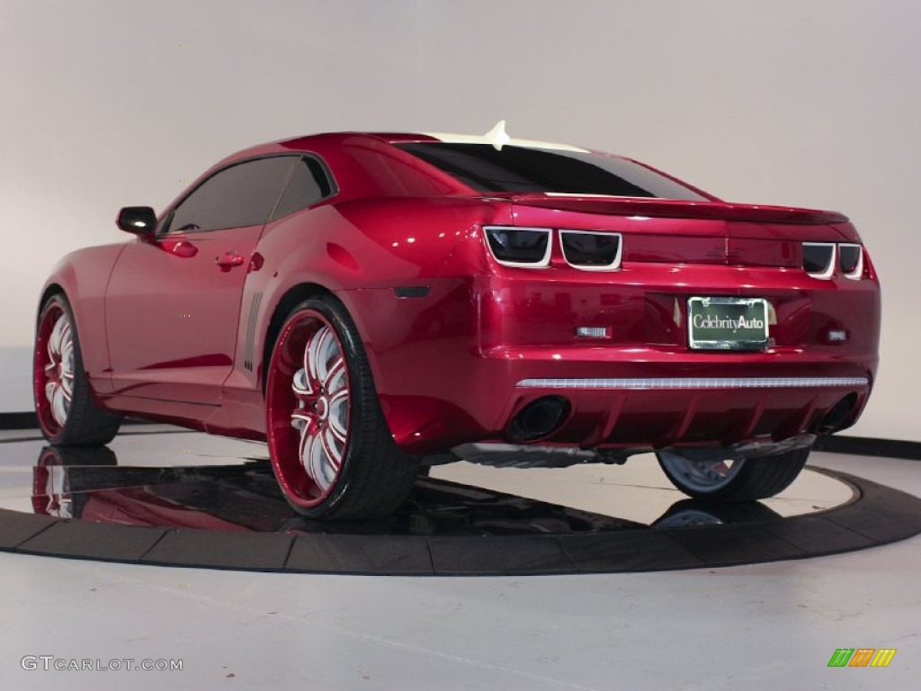 2010 Camaro SS/RS Coupe - Victory Red / Black photo #5