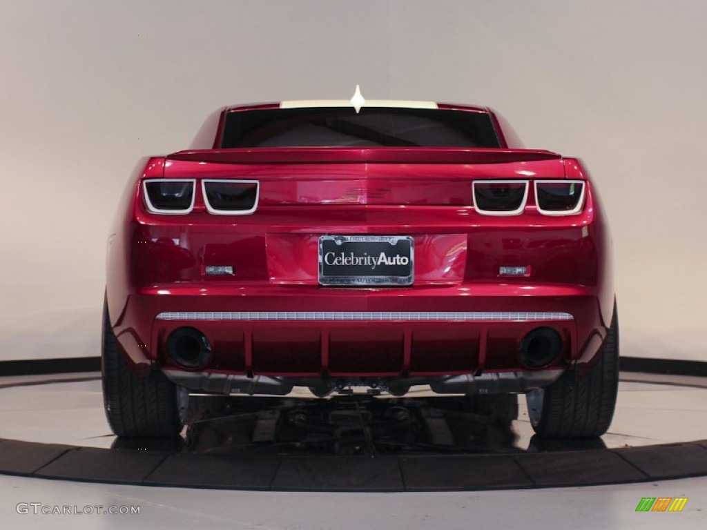 2010 Camaro SS/RS Coupe - Victory Red / Black photo #6