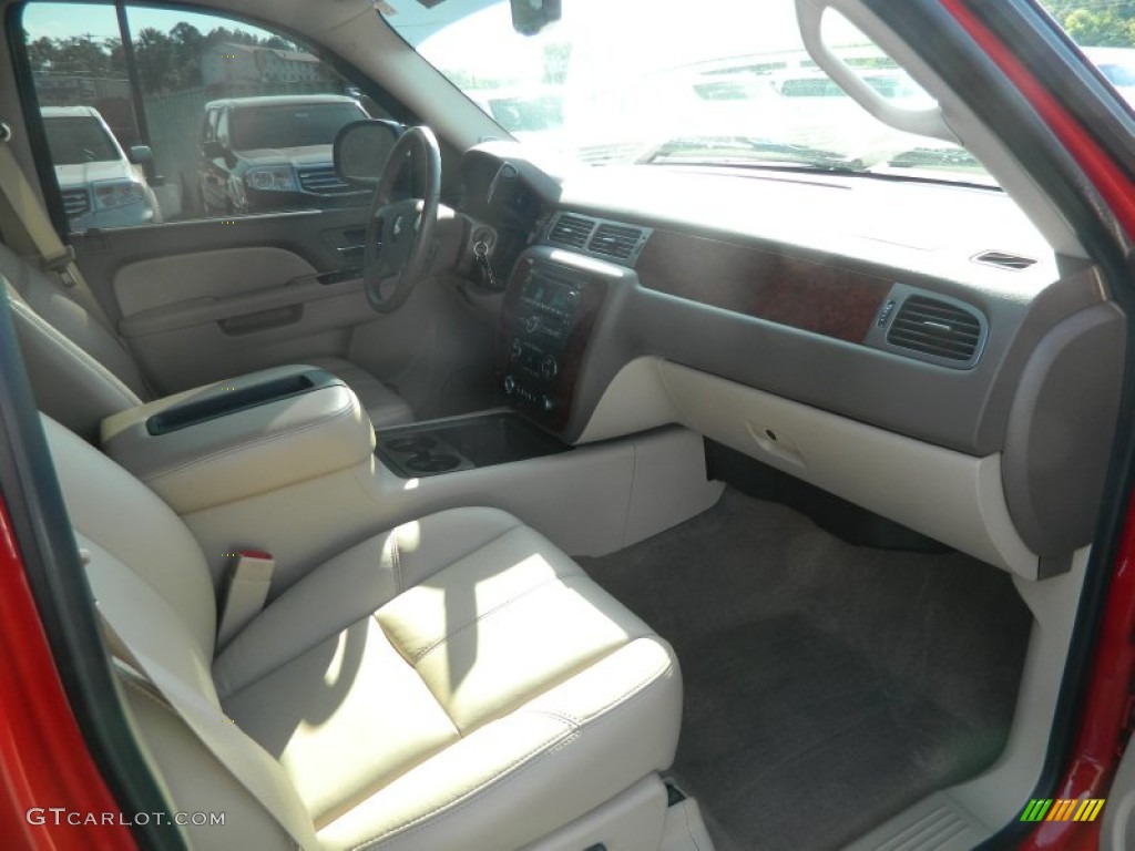 2010 Silverado 1500 LTZ Crew Cab 4x4 - Victory Red / Dark Cashmere/Light Cashmere photo #35