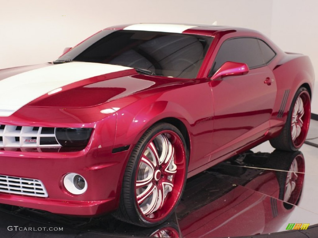 2010 Camaro SS/RS Coupe - Victory Red / Black photo #19