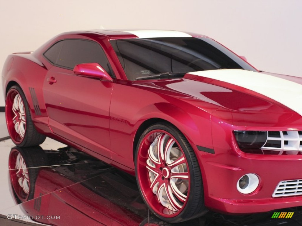 2010 Camaro SS/RS Coupe - Victory Red / Black photo #20